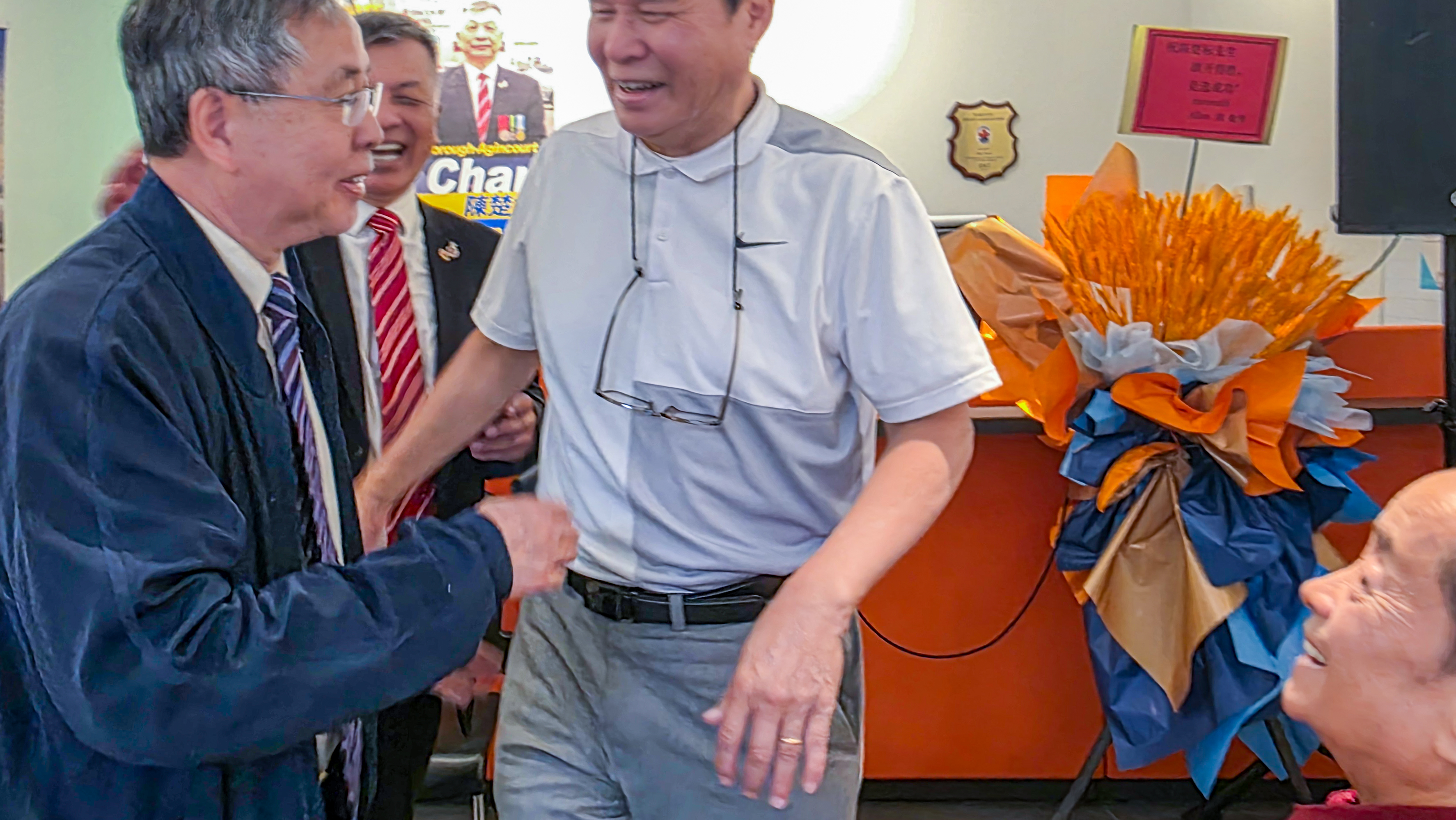「當年的 Bill Sir 回來了！」 盼更進一步服務社區,  退休多倫多警官陳楚標（Bill Chan） 啟動競逐多倫多第22區士嘉堡－愛靜閣市議員